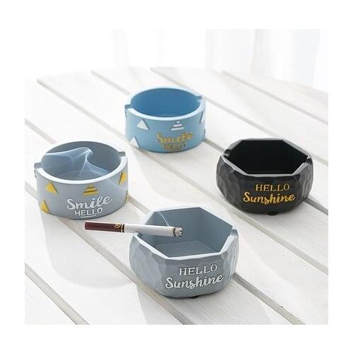 Nordic Living Room Home Creative Trend Ashray Large Office Bar Individual Ashray Modern Fashion Small Fresh Elegant Print Design