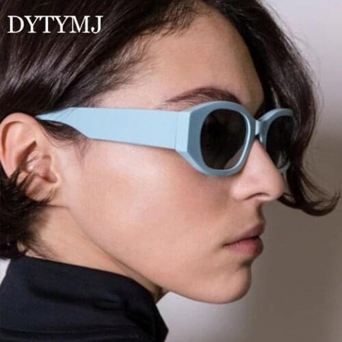 DYTYMJ Polygon Luxury Sunglasses Women High Quality Eyewear for Women/Men Brand Designer Glasses Women Mirror Gafas De Sol Mujer