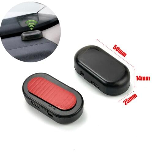 Solar Simulation Alarm Flash Light For Mitsubishi ASX Outlander Lancer Colt Evolution Pajero Eclipse Cross Grandis Zinger