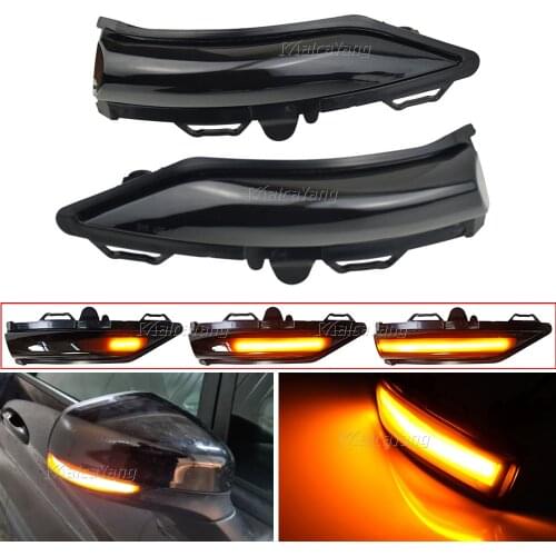 Door Rearview Mirror Lamp LED Dynamic Turn Signal Light Ford Fiesta ST Line MK8 2018 2019 PUMA 2020