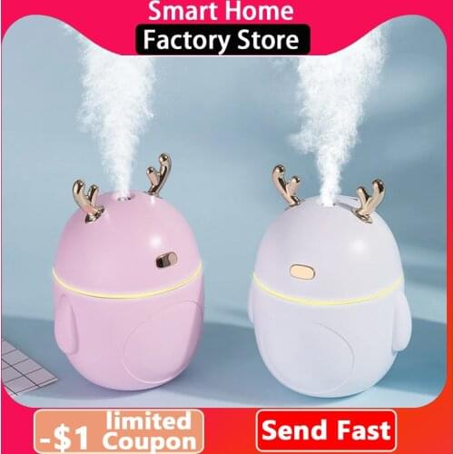 Humidifier Household Bedroom Mini Fog Capacity Air Students Mute USB Office Spray Automobile Fragrance