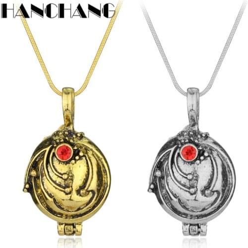 Movie Jewelry Necklace The Vampire Diaries Elena Vervain Necklaces Vintage Pendants Choker for Woman collares