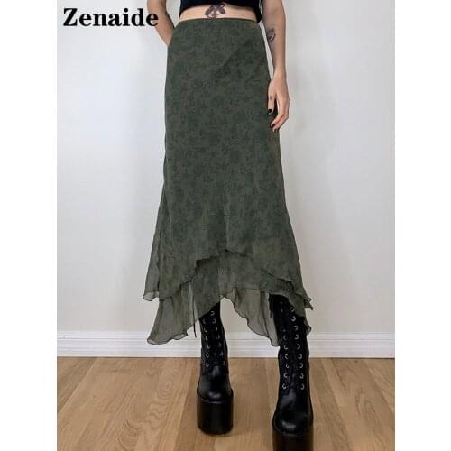 Женские плиссированные юбки ZENAIDE China At AliExpress