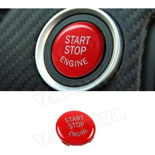 Car Engine Start Stop Button Cover Cap For BMW 3 Series E90 E91 E92 E93 E60 E61 E84 Car Accessories