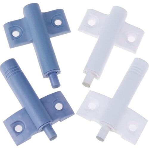 5Set/Lot Kitchen Cabinet Catches Door Stop Drawer Soft Closer Wardrobe Damper Buffers With Screws For Furniture Hardware