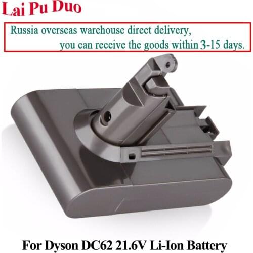 21.6V 3000mAh 2200mAh Li-ion Battery For Dyson V6 For DC62 DC61 DC58 DC59 DC74 SV03 SV04 SV07 SV09 Vacuum Cleaner Battery