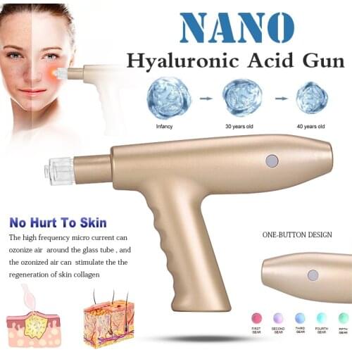 Nano Microneedle Meso Water Injection Gun Smart Beauty Face Skin Mesotherapy Microcrystal Hydrating Moisturizing Needle Machine
