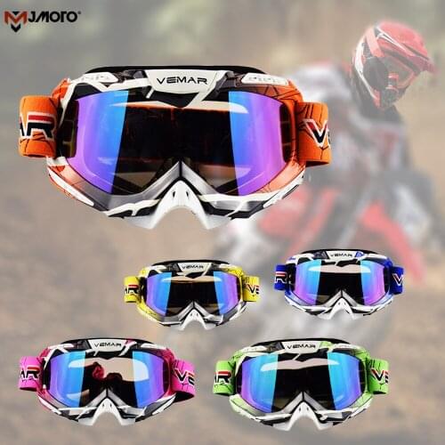 Vemar Motocross Goggles Gafas Moto Sunglasses Motorcycle Outdoor Glasses Goggles For ATV Casque MX Motorcycle Helmet