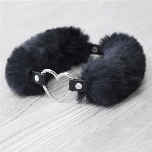 Plush Neck Bondage BDSM Collar Adult Games Cosplay Sex Toys For Couples Slave Fetish Women Restraints Erotic Sex Tools Collars