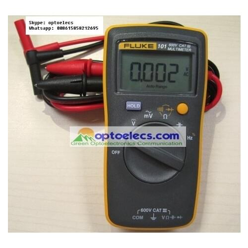 Free Shipping FLUKE F101 Portable/ Handheld Digital Multimeter Compact and Lightweight