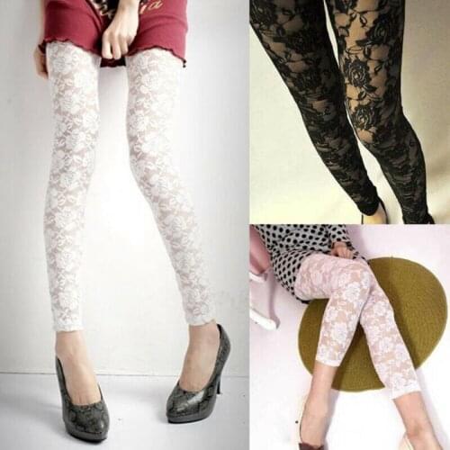 Sexy Women Ladies Full Length Printed Legging Jeggings Stretchy Pants Elastic Skinny Leggings Bikini Cover Up Beachwear