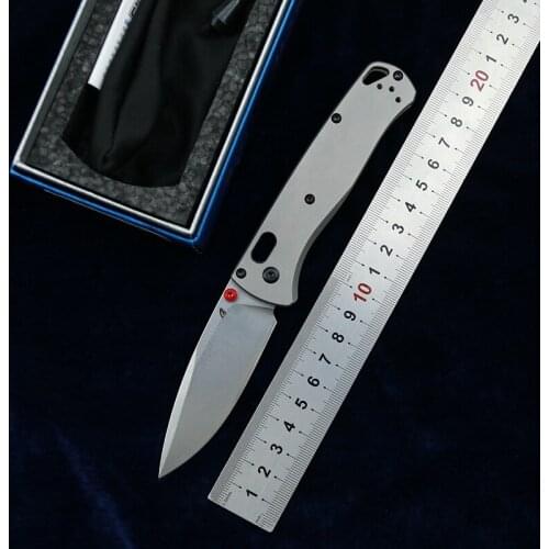 LEMIFSHE 535TI 535 folding knife M390 steel TC4 titanium alloy handle outdoor camping survival kitchen EDC tool