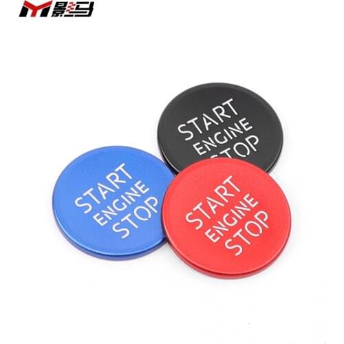 For Volkswagen Golf 7 MK7 special one-button start sticker R/rline/GTI interior decoration ignition button ring car accessories