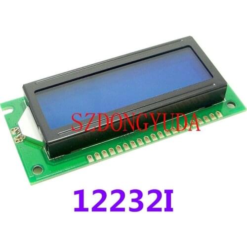 12232I LCD Screen SED1520 Controller 5V Blue/White/Green/Backlight Parallel Interface