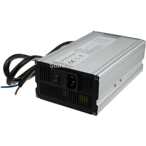 600W 110V/230VAC 72V(87.6V)DC 6Amp Aluminum Casing LiFePO4 Battery Charger/Electric Vehicle Charger for 24S LiFePO4 pack