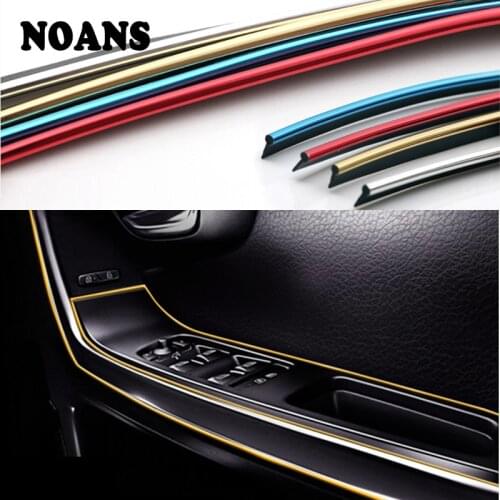 5M DIY Car Decoration Plated Trim Strip For Mazda 6 CX-5 CX3 Kia Rio 3 4 Cerato Sportage 2018 Picanto Sorento Optima Carens 2019