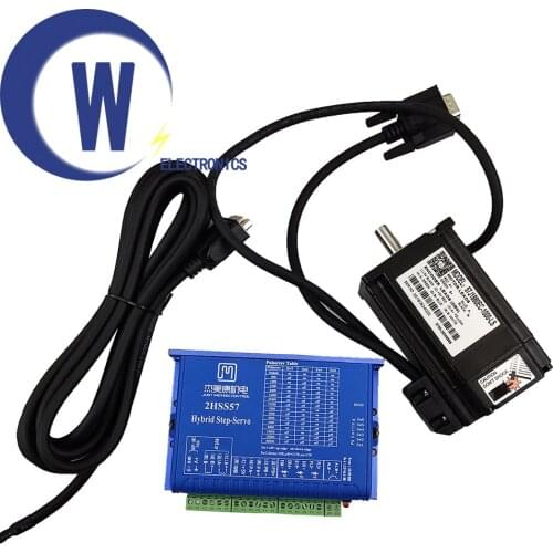 2-phase 23/57 closed-loop stepper motor driver + closed-loop stepper motor kit CNC engraving machine 2HSS57 + 57J1880EC-1000-LS