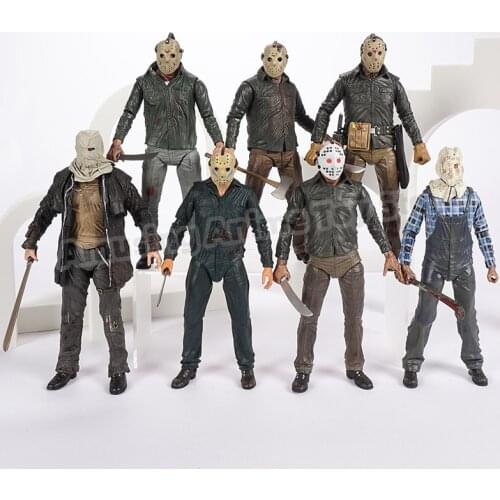 Classic Horrible Movie NECA Friday Jason Voorhees PVC Action Figure Model Doll Toy Gift