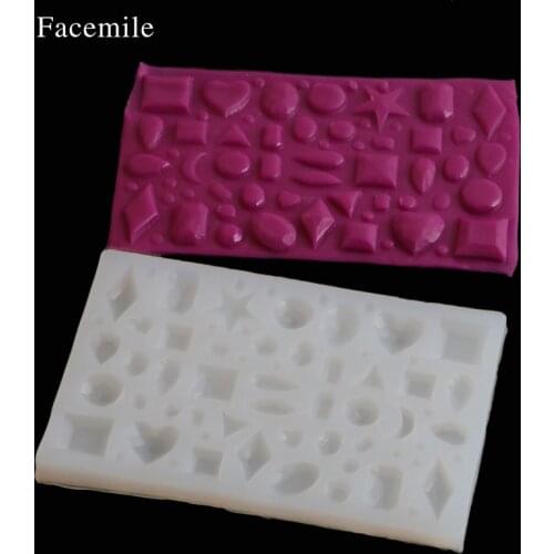 Facemile Silicon Mold Mould For Resin Bead Jewelry Making DIY Handmade Craft Tool 50-282
