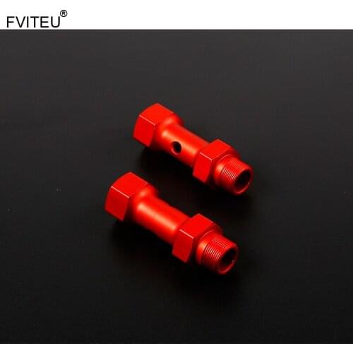 FVITEU Metal front wheel double axle for 1/5 HPI Baja 5B SS 5T 5SC Rovan King Motor