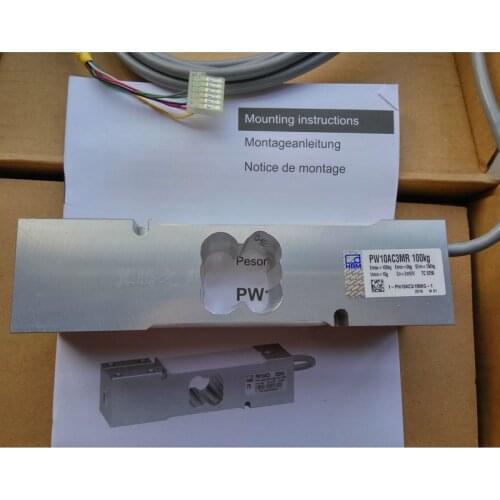 HBM 1-PW10AC3 Single point load cells weighing snesor 50kg 100kg 150kg 200kg 250kg 300kg