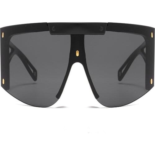 NONOR Fashion Women Big Frame UV400 Stylish Outdoor Vendor Driving Shopping Sunglasses