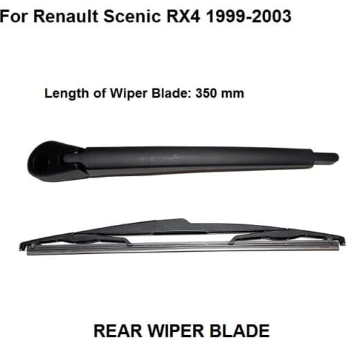 HOT NEW !!! FOR RENAULT SCENIC RX4 1996-2003 REAR WIPER ARM & BLADE WINDSCREEN 350MM
