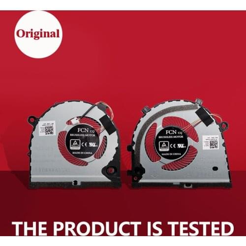 New orignal CPU GPU FAN for Dell G3 G3-3579 3779 15 5587 series cooling fan cooler 0TJHF2 TJHF2 0GWMFV GWMFV