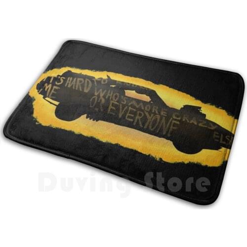 Interceptor Soft Non-Slip Mat Rug Carpet Cushion Mad Max Fury Road Mad Max Fury Road Max Furiosa Interceptor Car Crazy