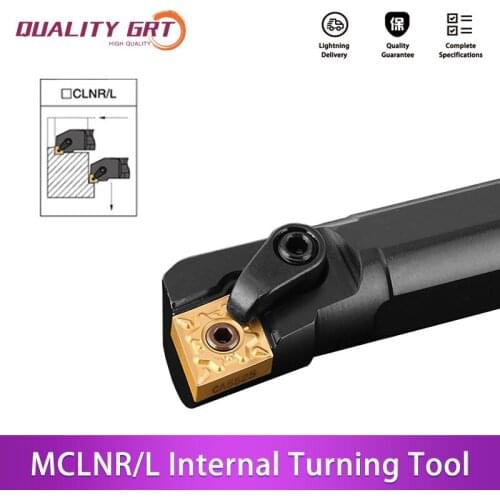 Q.Grt S16Q-MCLNR12 S20R-MCLNR12 S25S-MCLNR12 Internal Turning Tool Holder Carbide Inserts CNMG MCLNR/L CNC Lathe Cutting Tools