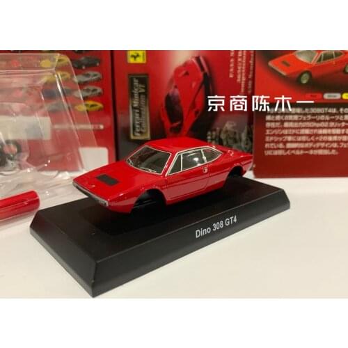 KYOSHO 1:64 Ferrari Dino 308 GT4 Collection of die casting alloy assembled car model