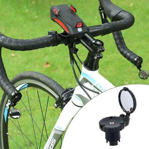 Universal Bicycle Mirror Bicycle Accessories Handlebar Rearview Mirror Rotate Wide-angle For MTB Road Bike Cycling Accessories