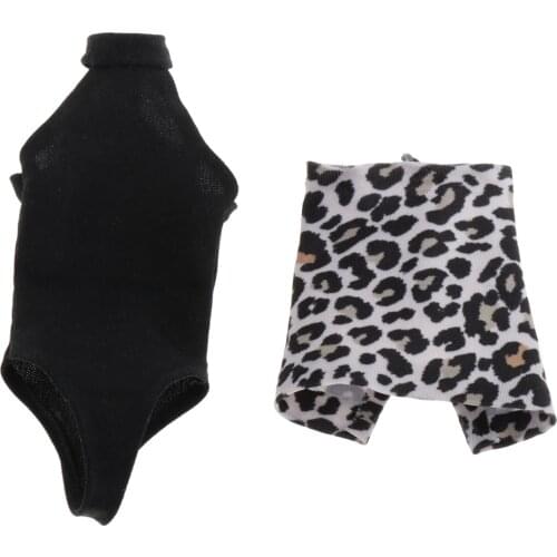 1/6 Scale Top and Skirt Clothes Outfit for 12inch Figure Doll Accessory