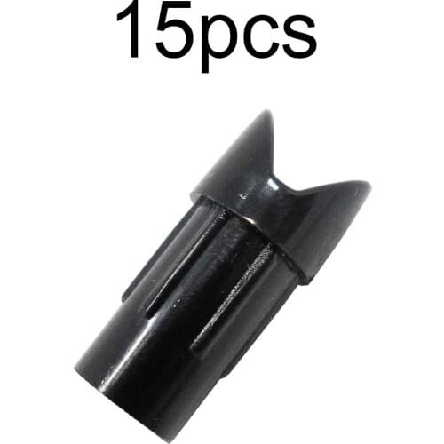 15pcs Archery Crossbow Internal Nocks for Crossbow Shaft ID Inner Diameter 7.6mm