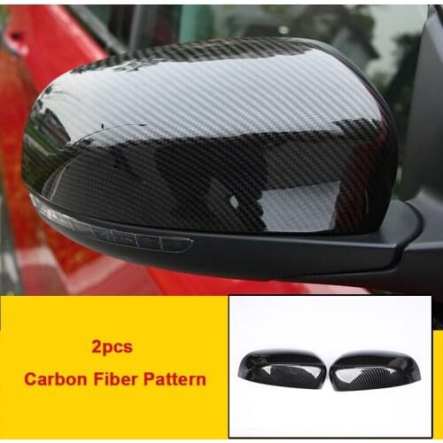 2pcs for Jeep Compass 2017-2019 Rearview mirror cover decorate protect