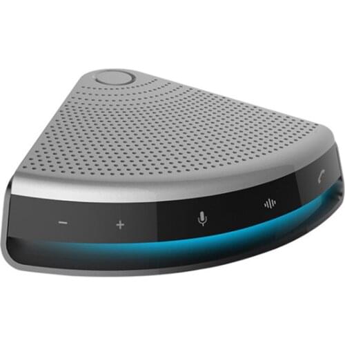 Bluetooth Speakerphone with Bluetooth Adapter Enhanced Voice Pickup Bluetooth, USB-C Conference Speaker for Home Office