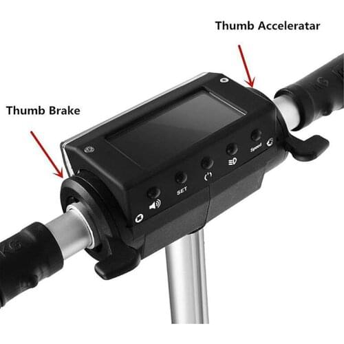 For Kugoo S1 S2 S3 Lamp Cover Case Electric Scooter Accessories Lights Housing Thumb Brake Accelerater Set Scooter Screen Cover