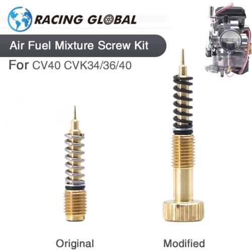 ALCON-Twin Cam Sportster Carburetor Idle Speed Adjusting Screw kit For PWK keihin CV40 CVK34/36/40 Carburedor