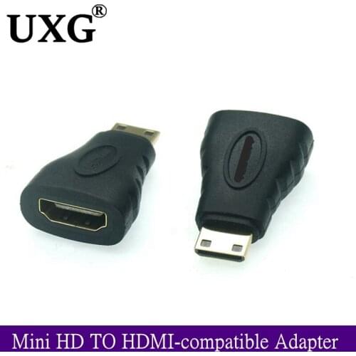 Mini HDMI-Compatible Adapter Mini HD To HD Cable Adapter 4K For Raspberry Pi ZeroW Camcorder Laptop HDTV Mini Adapter