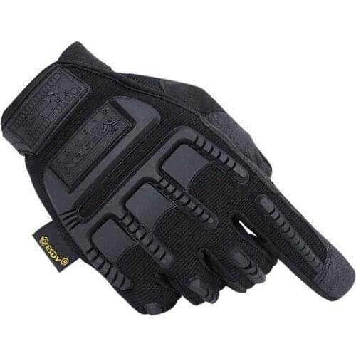 ESDY Outdoor Sports Gloves Men Lightweight Army Guantes Military Tactical Full Finger Gloves Motocycel Bicycle Hiking Gloves