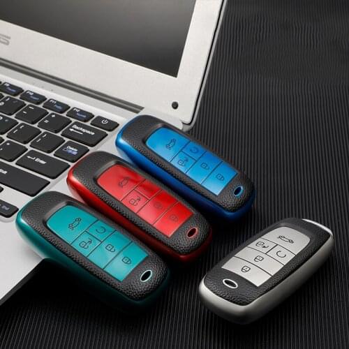 Soft TPU Car Key Cover Case For Trumpchi GS4 GA3S GS8 GS5 GS7 GS3 Case For Keychain Alarm Key Cover Cap Case Auto Accessories