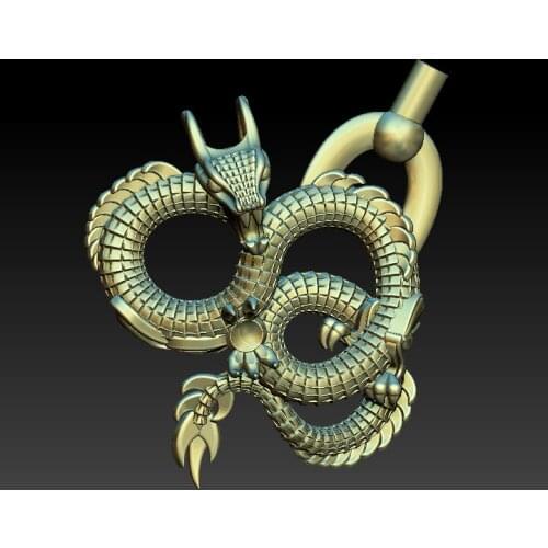 New high quality dragon 3d stl models for CNC Router Artcam Aspire