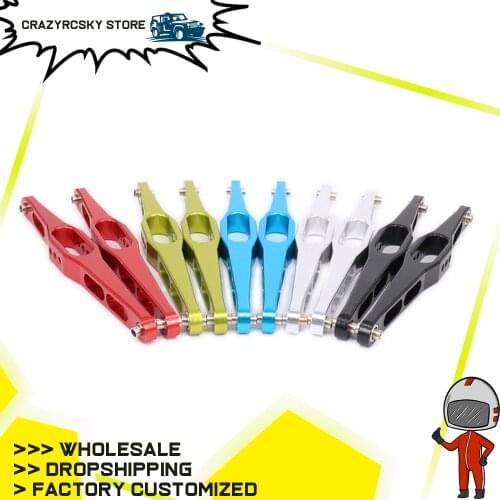 RCAWD 2PCS Rear Suspension Arm Links For Rc Hobby Model Car 1-12 Wltoys 12428 12423 FY03 Suspension Arm Monster Truck