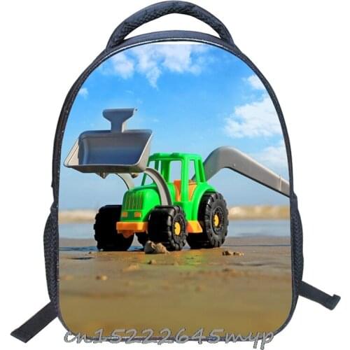 Backpack Tractor School Bags for Teenagers Girls Kids Boys Children Student Travel Backpack Shoulder Bag Laptop Bolsa Escolar