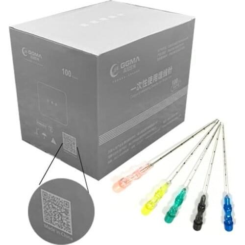 Body Acupoint Stimulate Disposable sterile catgut embedding needles with drive pipe New Acupuncture Therapy Beauty needle 25