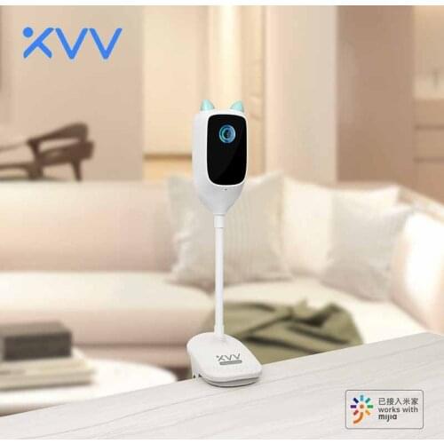 Xiaovv Intelligent Baby Monitor Work With Mijia APP Baby Cry Detection 940nm Infrared Night Vision Motion Detection Alarm Push