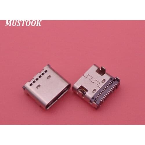 1PCS High speed data interface micro 3.1 usb DIY 24pin USB-C USB 3.1 Type C Female Socket Connector SMT type