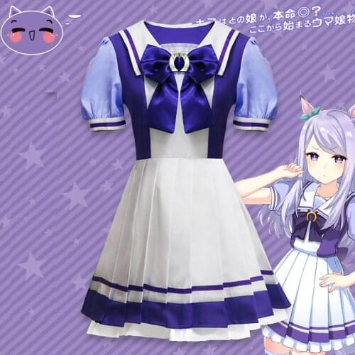 Zhomecos Anime Pretty Derby Uma Musume Cosplay Costume Woman Girl Sweetie Lolita Dress Party Daily Dress Costume Full Set