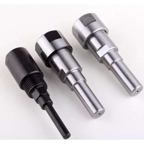 1PC 1/4" 8mm 12mm 1/2" Shank Router Bits Collet Extension Engraving Machine Extension Rod For Trimming Machine Woodworking Tools