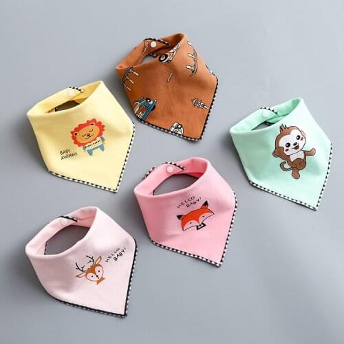 3pcs/lot Special Baby Bibs Boy Girl Bandana Cotton Lace Bibs Burp Cloths Absorb Triangle Baby Scarf Burp Newborn Accessories